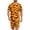 Orange03, variant on Hsovts Men Pajama Set Halloween Pumpkin Bats Crew Neck Short Sleeve Top & Shorts Pjs Soft Sleepwear Green M