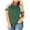 1# Green, variant on Plus Size Shirts for Women Tops Crewneck Short Sleeve Tunic Top Summer Loose Fitting Blouses for Women Clothes Leopard Color Block Tee Shirts Oversized Green Size 22 Plus