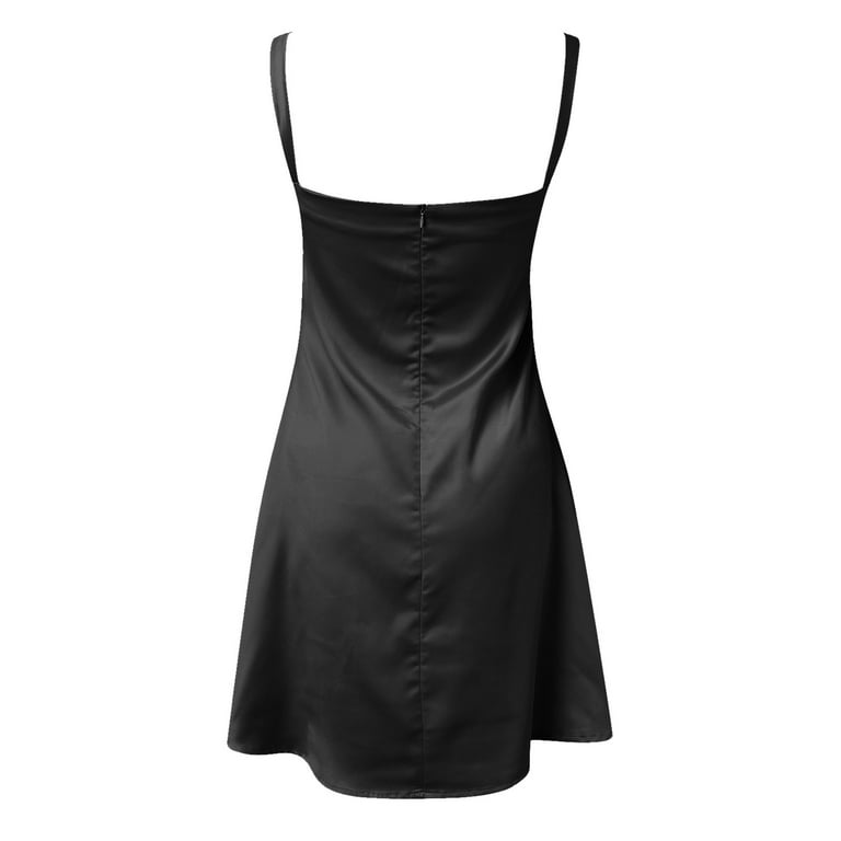 Women's Flutter Sleeve Satin Maxi Dress, Women's Clearance