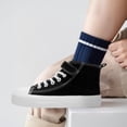 thumbnail image 4 of Toddler Shoes for Girls Boys High Top Kids Canvas Sneakers Adjustable Strap Casual Shoes Comfy Fashion Running Walking Classic Sneaker Indoor Outdoor, 4 of 6