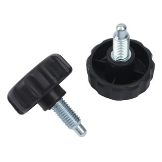 6-Pack Exercise Bike Hand Screw Bolts - Treadmill & Elliptical Machine Knobs, Grey, 5mm Thread