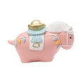 thumbnail image 3 of Escultura de caballo gordo Tang de resina, decoración hecha a mano, Adorable adorno de mesa para decoración del hogar y la Oficina, multifuncional Rosa, 3 of 7