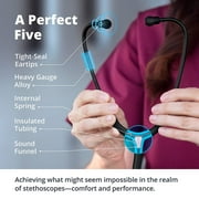 Greater Goods Dual-Head Stethoscope, Clear Doctors, Nurses, Students, First Aid Kit (Triple Black)