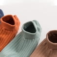 thumbnail image 2 of Paquete de 8 calcetines invisibles de algodón antideslizantes con cojín informal para hombre con silicona, calcetines cómodos, 2 of 5