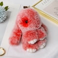 thumbnail image 1 of Cute Bunny Stuffed Animals Bag Charms Fluffy Soft Rabbit Plush Toy Key Chains Easter Gifts for Kids, 1 of 5