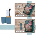 thumbnail image 4 of Caja de viaje para cepillos de dientes, soporte para cepillos de dientes, adecuado para familias de viajes de negocios, escuelas y campamentos, 4 of 5