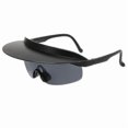 thumbnail image 1 of New Large Frame Cycling Glasses For Men And Women's Fashionable Colorful Hat Sunglasses Personalized Hat Brim Sunglasses, 1 of 4