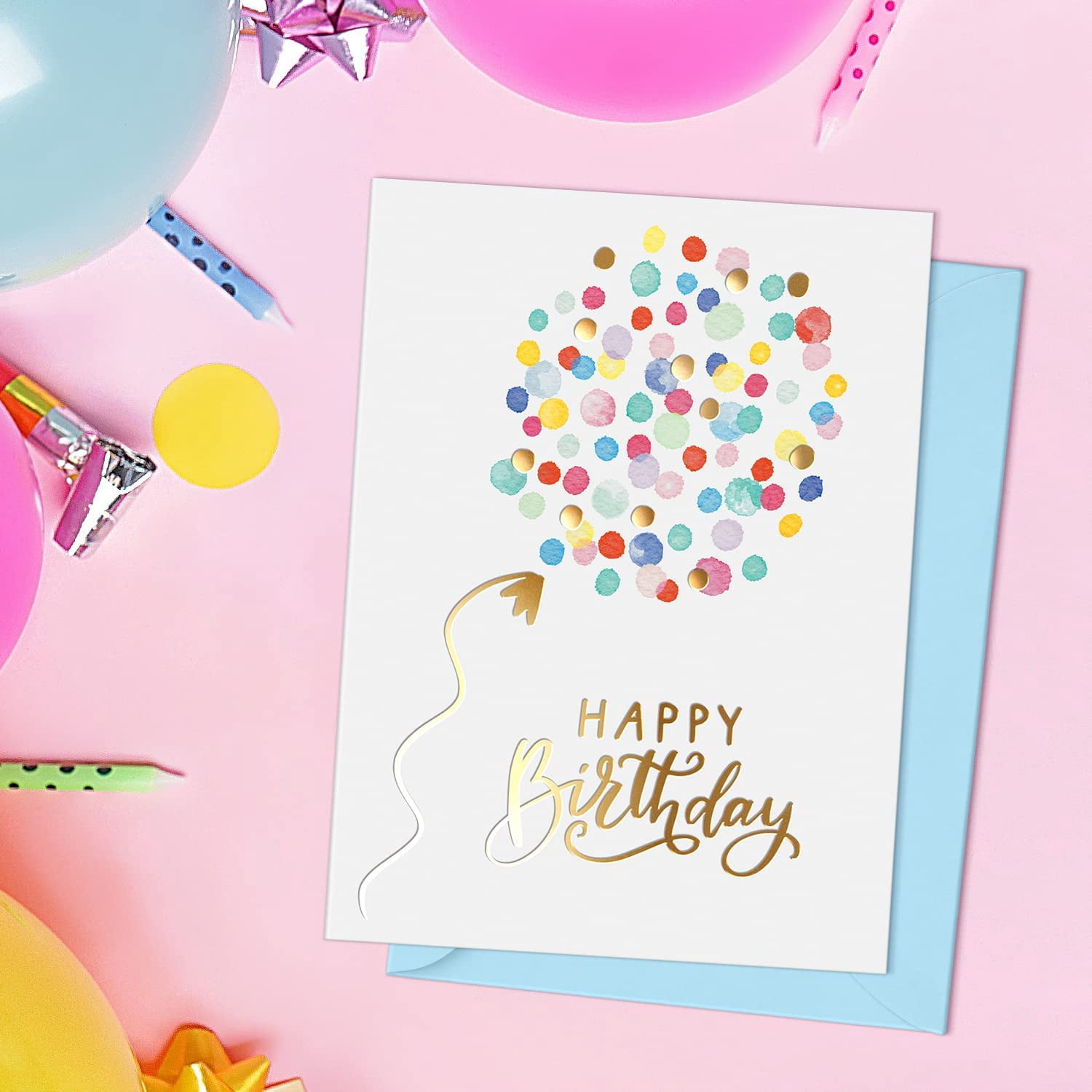 Happy Birthday Cards with Envelopes & Assortment Box. Variety Set of 20 Assorted Birthday Cards with Envelopes, Perfect Bulk Pack for Celebrations, Special Occasions, Friends