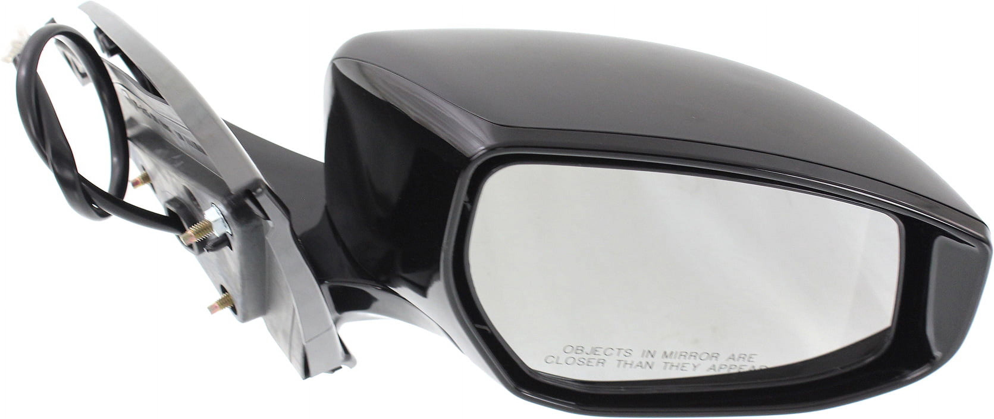 Mirror Compatible With 2016-2018 Nissan Maxima Right Passenger Side Textured Black Kool-Vue
