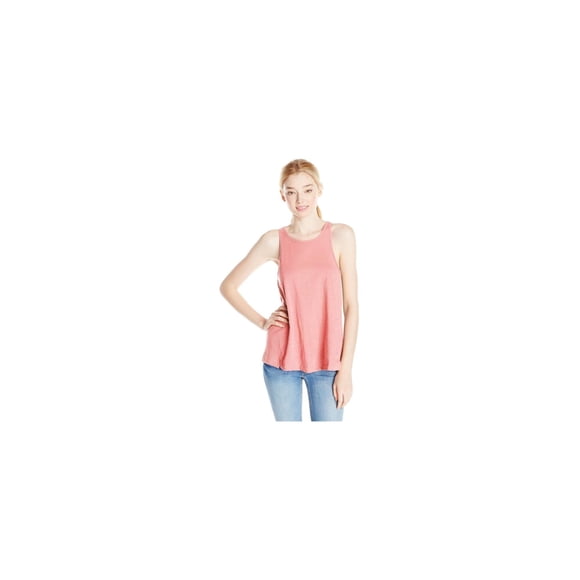 Roxy Rockaway Racerback Tank Top para mujer, naranja, extra pequeño