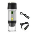 thumbnail image 1 of Expresso Coffee Maker Portable Electric Coffee Machine With Usb For Outdoor Car Silver B, 1 of 10