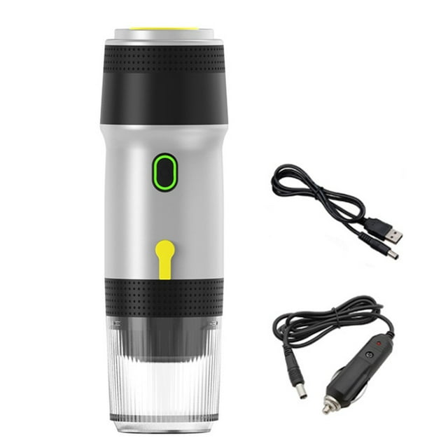 Expresso Coffee Maker Portable Electric Coffee Machine With USB For Outdoor Car