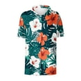 thumbnail image 5 of Youyipin Womens Tops Womens Hawaiian Shirt Soft Cool Summer Hawaii Shirts Floral Tropic Print V Neck T-Shirt Short Sleeve Button Up Tops Beach Vacation Clothes For Women, 5 of 5