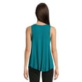 thumbnail image 5 of Time and Tru Women's Hi-Low Tank Top, Sizes S-XXXL, 5 of 5