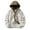 White, variant on Men's Corduroy Hooded Jacket for Fall and Winter Comfortable Two Piece Outerwear with Long Sleeves for Daily Wear