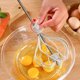 thumbnail image 3 of Stainless Steel Egg Whisk - Metal Whisk - Non-Stick Stainless Steel Hand Whisk, Adjustable for Egg Beater, Whisking, Cooking, 3 of 5