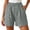 Grey, variant on Women's Casual Pants for Everyday Wear with High Waist and Straight Leg Double Layered Pleats Sporty Yet Elegant Performance Pants for Spring Summer Autumn, S, Purple