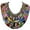 Multi-color, variant on ALILANG Black Tribal Large U Shaped Draped Multicolour Rainbow Beads Statement Necklace