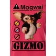 thumbnail image 3 of Gremlins Womens' Mogwai Rules Logo Movie Film Sleep Pajama Set Crewneck, 3 of 6