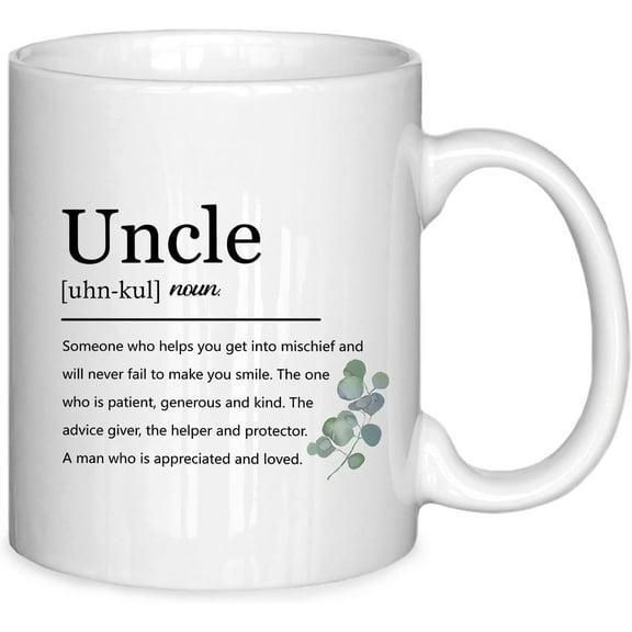 Uncle Mug, Uncle Coffee Mug, Best Uncle Mug, Uncle Gifts from Niece Nephew, Best Uncle Gifts, Uncle Gifts for Christmas, Uncle Gift Ideas, Gifts for Uncle, Uncle Ceramic Coffee Mug 11 oz