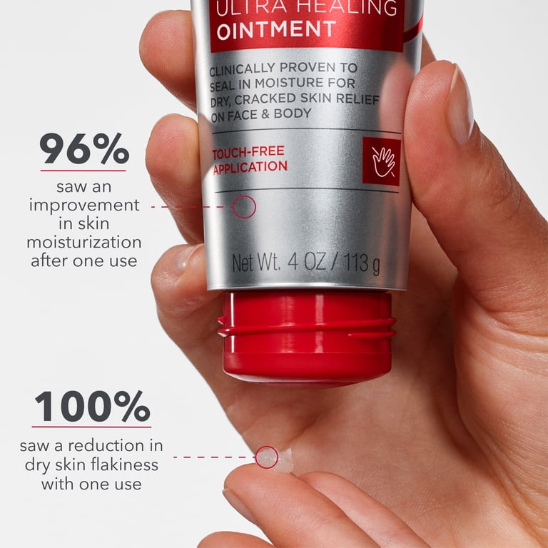 Curel Ultra Healing Ointment with Touch Free Applicator, Body and