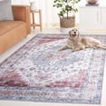 thumbnail image 4 of Safavieh Arizona Goddard Medallion Machine Washable Area Rug, Sage/Ivory, 3' x 5', 4 of 12
