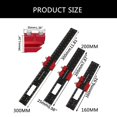 thumbnail image 5 of 6/8/12Inch Woodworking Ruler Aluminum Slide Ruler Professional Track Ruler, 5 of 9