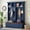 Blue, variant on MODERNLUXE Farmhouse Hall Tree with Bench and Storage, 55.9"W Entryway Bench with Coat Rack,Hooks and 2 Large Drawers, 4-in-1 Entrance Organizer for Hallway, Living Room,Blue