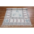 thumbnail image 4 of Casavani Natural Printed Rug Decorative Kilim,Blue 3x20 feet, 4 of 6