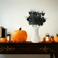 thumbnail image 4 of Neoyler Halloween Decorations Indoor Ghost Decor with Elegant Black Maple Leaf Cuttings for Festive Vibe In Living Spaces and Event Venues 19.7x11.8x11.8in Black, 4 of 6