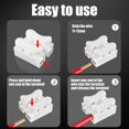thumbnail image 2 of 110 Pcs Cable Connector Set Boxed Wire Connector Kit Secure Compact Wire and Cable Connector Heavy Duty Cable Connector for Home Lighting Appliances Machinery Wire, 2 of 9