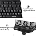 thumbnail image 4 of KAKOWELY USB Wired Keyboard Zhuyin Character Computer Keyboard Supply,17.32"X7.09"X0.98", 4 of 4