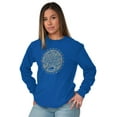 thumbnail image 3 of Wild One Cute Kentucky Needle Point Women's Long Sleeve T Shirt Brisco Brands S, 3 of 6