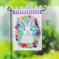 thumbnail image 2 of Evergreen Gingham Bunny Garden Applique Flag 12.5 x 18 Inches Indoor Outdoor Decor, 2 of 8