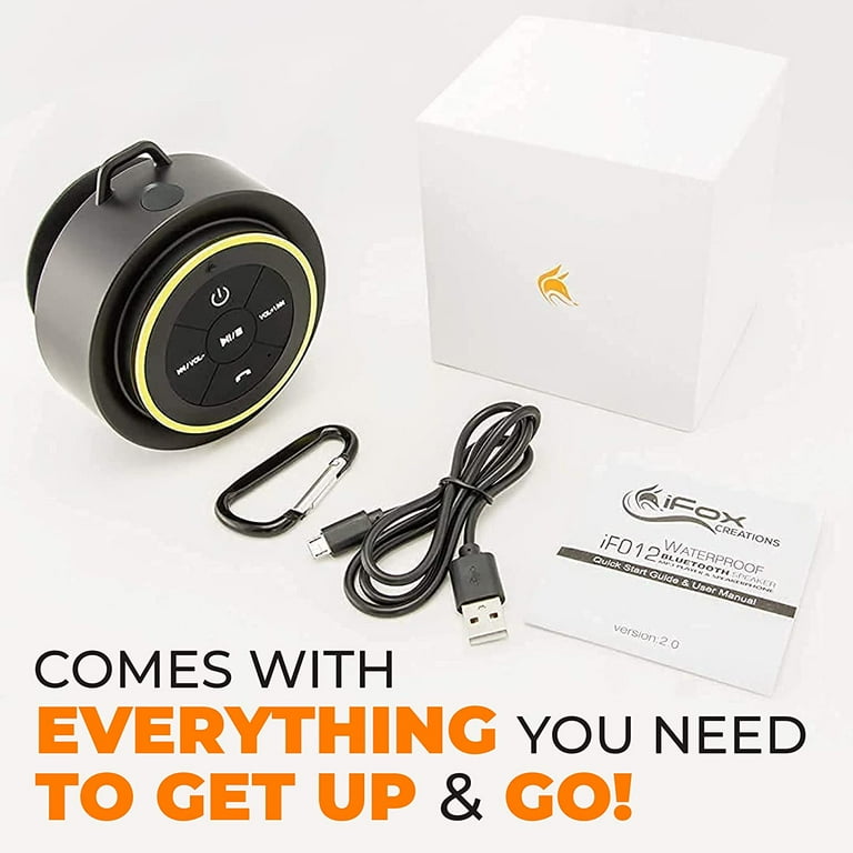 Bluetooth shower speaker walmart sales
