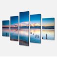 thumbnail image 2 of Bright Blue Sky and Blue Waters - Seashore Canvas Art Print, 2 of 3