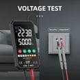 thumbnail image 6 of Digital Multimeter AC DC Voltage 6000 Counts True RMS Voltmeter Auto-Ranging Tester Non-Contact Voltage Detection Tools ,Versatile Measurement, 6 of 7
