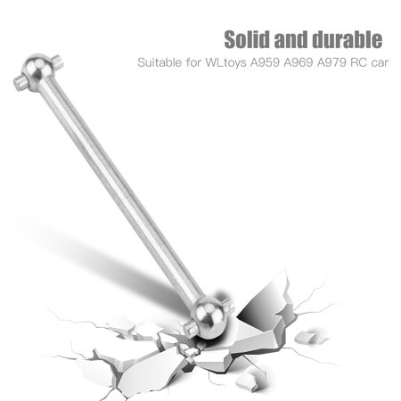 Metal Dog Bone Drive Shaft (97.2mm) For 1/10 Scale RC Cars - Compatible With E10MTL, E10MT, E10BP Models