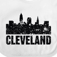 thumbnail image 4 of Inktastic Cleveland Skyline Grunge Boys or Girls Baby Bib, 4 of 4