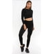 thumbnail image 3 of Pack 3 Leggings Strech Terciopelo Malla Legins Mallon Leging LOLE Leggings, 3 of 4