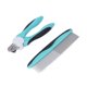 thumbnail image 2 of Cortauñas para mascotas, seguro, ergonómico, profesional, LED, recortador de garras para mascotas, Kit de peine para el pelo con lima para perros y gatos, 2 of 8