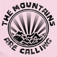 thumbnail image 2 of CafePress - The Mountains Are Calling. Body Suit - Baby Light Bodysuit, Size Newborn - 24 Months, 2 of 4