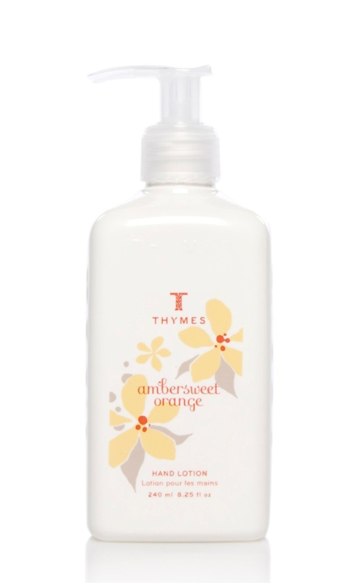 Thymes Ambersweet Orange Hand Lotion 8.25 Oz