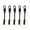 Type C2, variant on 5lots Reliability Backpacks Zippers Tail Cord Suitcases Tent Zippers Cord for Hiking and Camping Trips