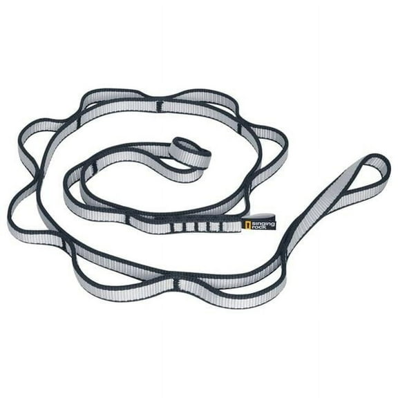 Singing Rock Safety Chain Daisy System - 120cm Black Slings & Webbing