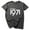 Dark Gray, variant on ZIZOCWA Women Tops Dressy Casual Summer Short Sleeve Short Pack Vintage Women Birthday for 1971 Cute Shirt Letter Gift Tee 50Th Tee T Women'S Blouse Long Sleeve Crop Tops for Women