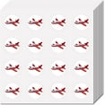thumbnail image 2 of 128Pcs Airplane Planner Stickers Small Travel Decals 0.98" Trip Aircraft Round Dot Circle Picture Decorative Sticker for Label Scrapbooking Water Bottle Laptop Calendar Envelope Album Decor, 2 of 8