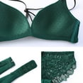 thumbnail image 2 of Gibobby Conjuntos de bragas de encaje Lencería erótica para Mujer Babydoll Colegiala Uniforme Colegiala Ropa Interior Sensual de Dama Conjunto de Pijama(Verde, B), 2 of 4