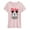 HEATHER PINK, variant on - Mickey Athletics - Women's Short Sleeve Graphic T-Shirt