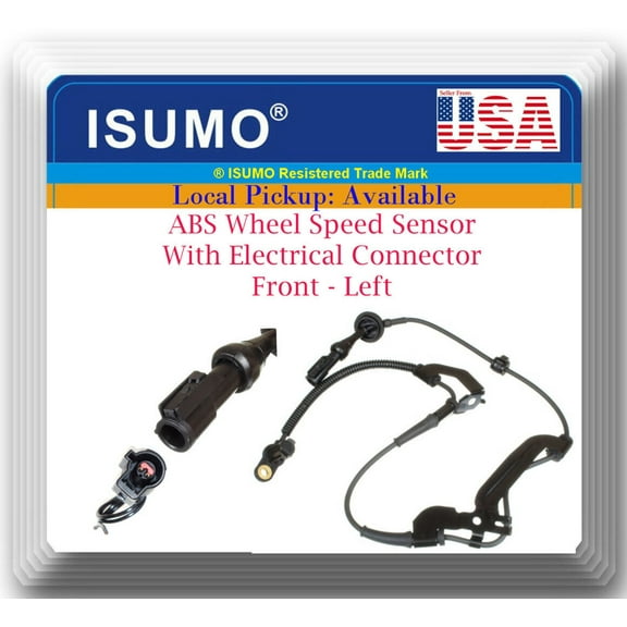 ABS Wheel Speed Sensor Front Left W/Connector Fits: Escape Tribute Mariner